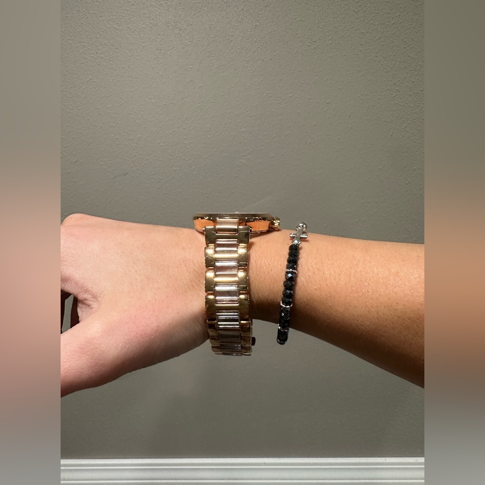 Kenneth Cole Women's Rose Gold and Silver Watch - Picture 3 of 6